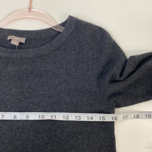 J. Jill Cotton Blend Dress Modest Women's XSP Gray - Picture 5 of 9